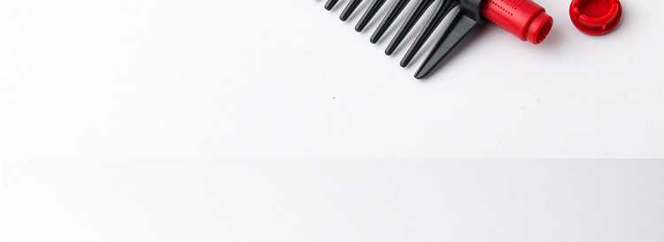 Hair Treatment Style Waxing Hair Dyeing Hair Dye Comb Hair Coloring Brush Plastic Hair Treatment Comb Rolling Heart Comb