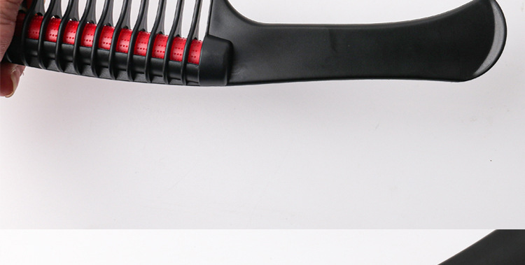 Hair Treatment Style Waxing Hair Dyeing Hair Dye Comb Hair Coloring Brush Plastic Hair Treatment Comb Rolling Heart Comb