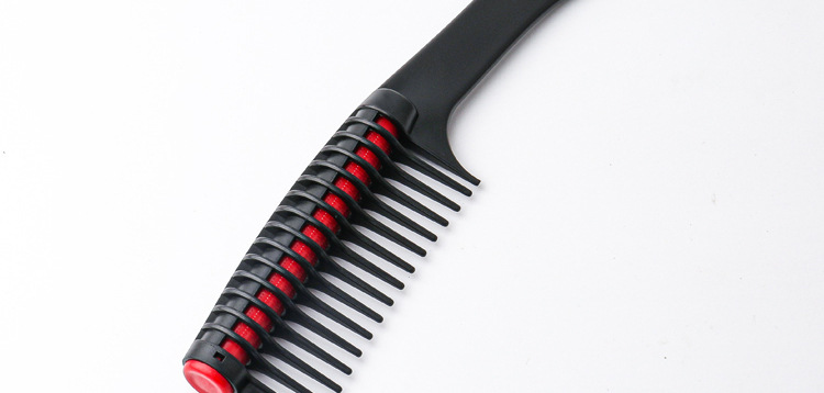Hair Treatment Style Waxing Hair Dyeing Hair Dye Comb Hair Coloring Brush Plastic Hair Treatment Comb Rolling Heart Comb