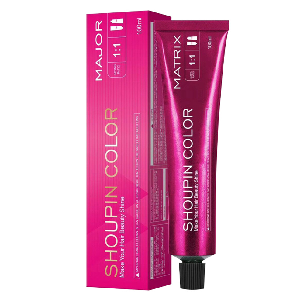 Hair Color Cream Single Color Paste Cover White Hair MultiSegment Color OneStep Black Tea Brown Blue Black Hair Dye
