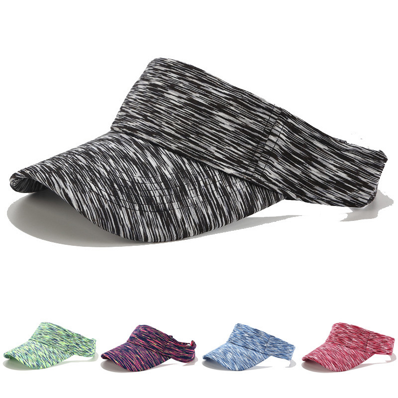 New instagram tie-dye cavity-top hat for ladies in Europe and the us sports sun hat for outdoor outings golf baseball cap without a top
