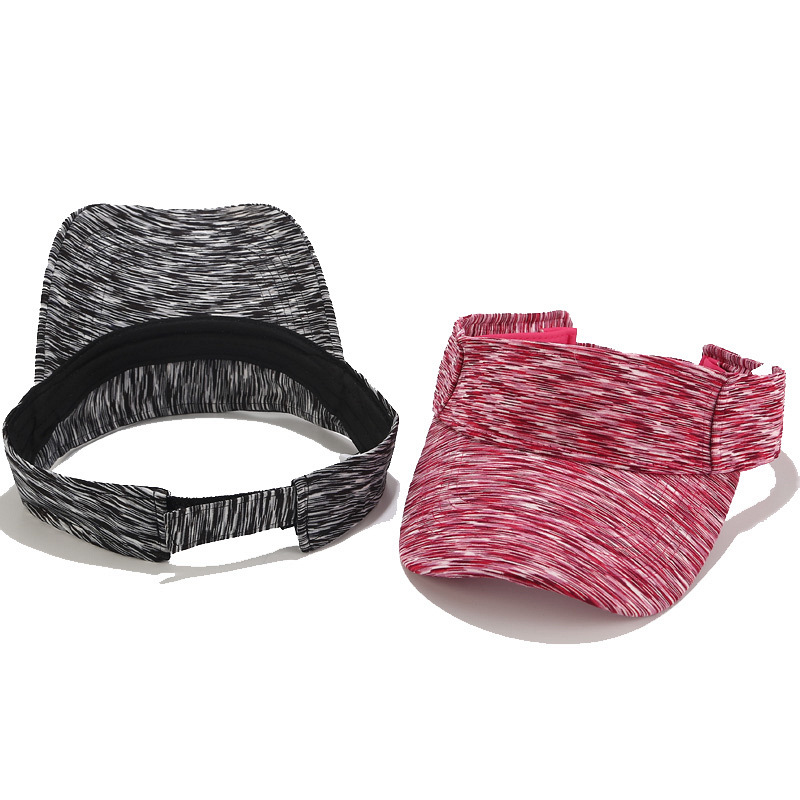 New instagram tie-dye cavity-top hat for ladies in Europe and the us sports sun hat for outdoor outings golf baseball cap without a top