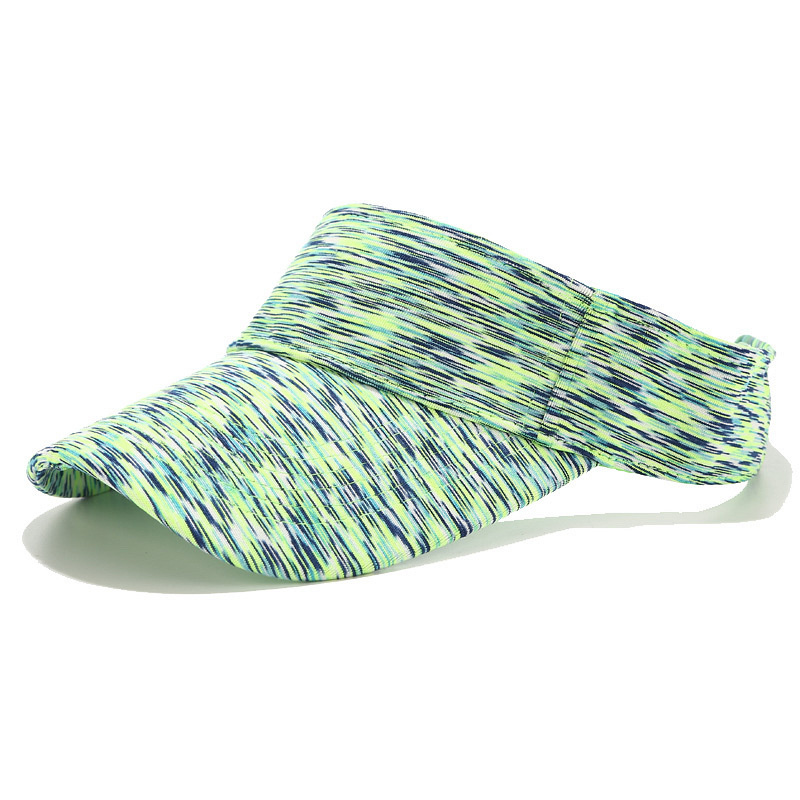 New instagram tie-dye cavity-top hat for ladies in Europe and the us sports sun hat for outdoor outings golf baseball cap without a top