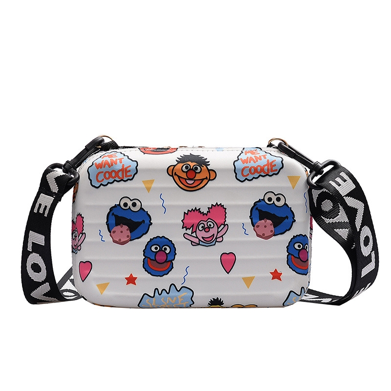 2020 New Net Red Cosmetic Bag Trendy Fashion Shoulder Bag Korean Mini Small Square Box Bag Versatile Crossbody Bag