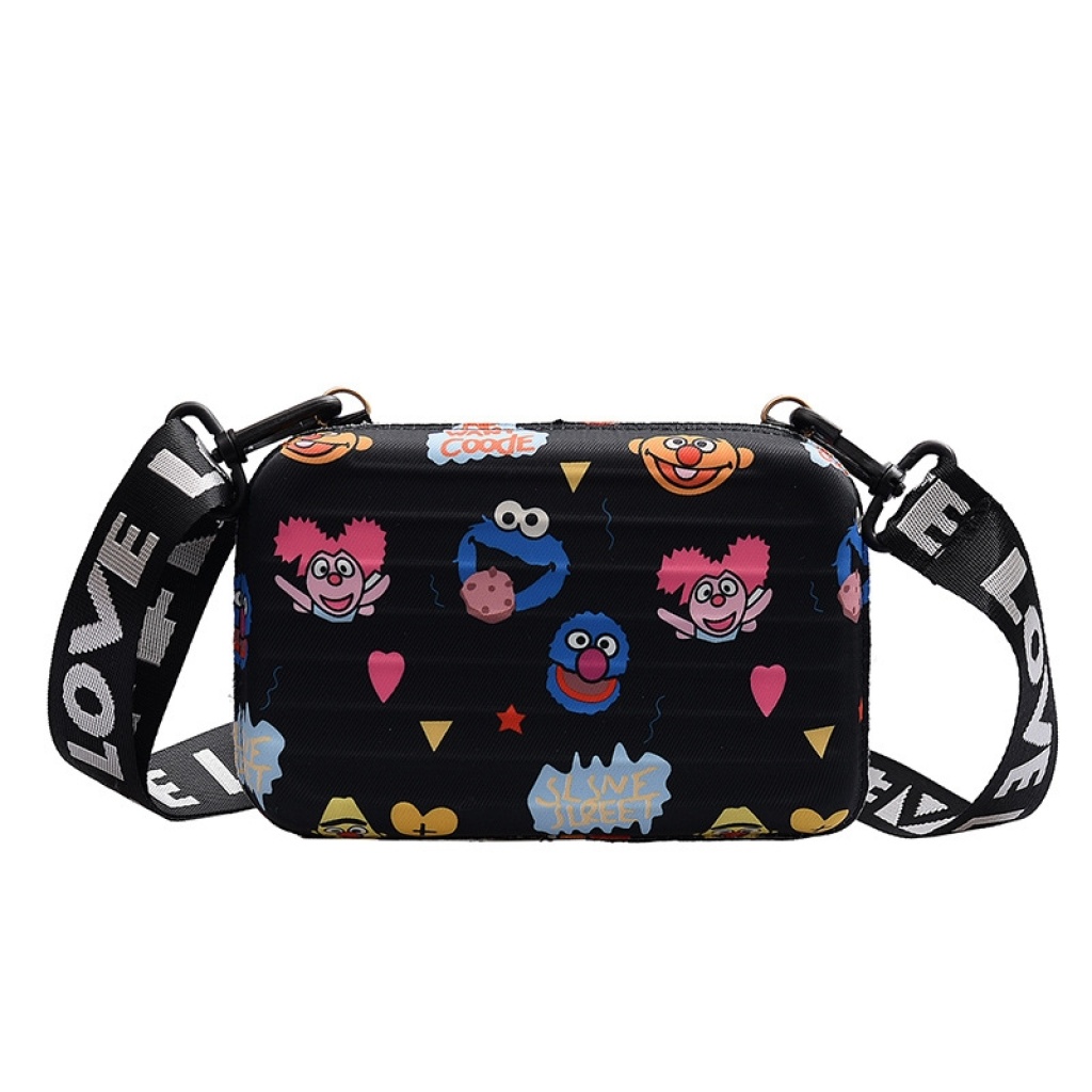 2020 New Net Red Cosmetic Bag Trendy Fashion Shoulder Bag Korean Mini Small Square Box Bag Versatile Crossbody Bag