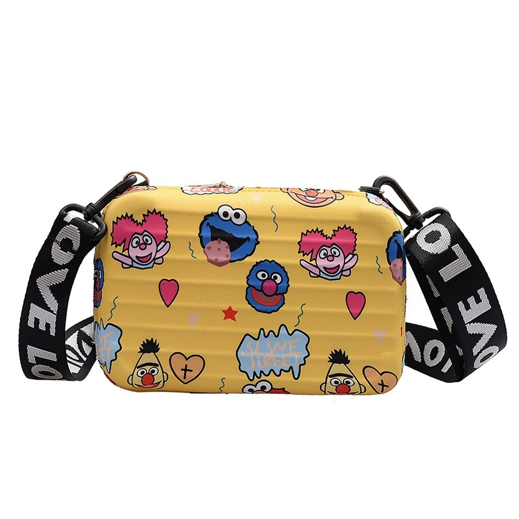 2020 New Net Red Cosmetic Bag Trendy Fashion Shoulder Bag Korean Mini Small Square Box Bag Versatile Crossbody Bag