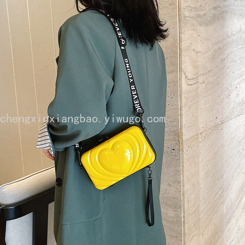 Bag Cosmetic Bag New Women&#039;s Bag Shoulder Bag Texture Ins Fashion Simple All-Match Small Square Bag Messenger Bag