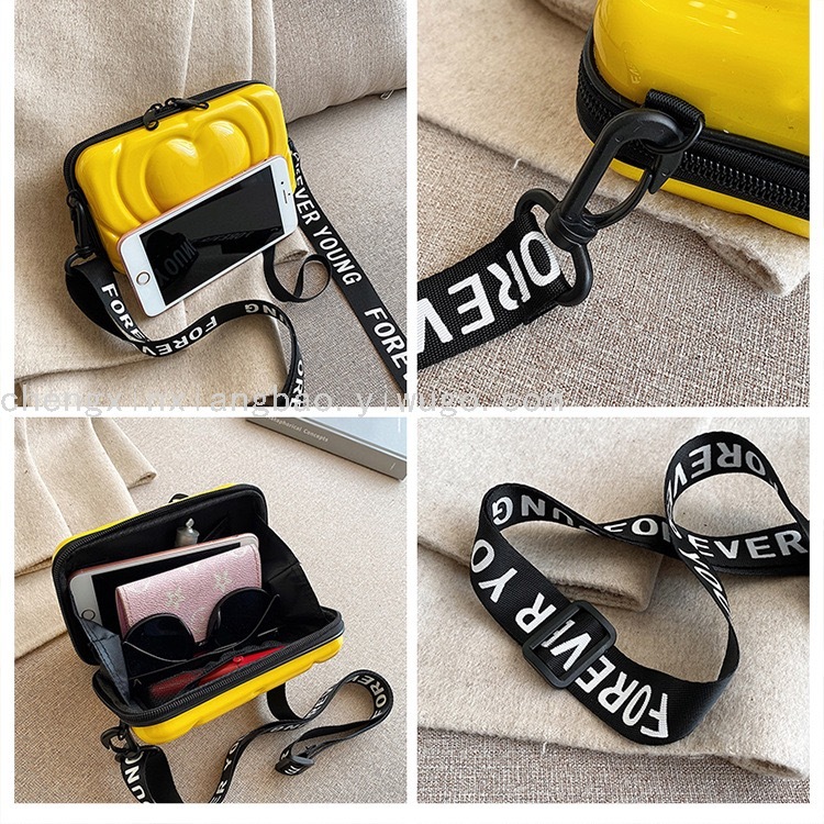Bag Cosmetic Bag New Women's Bag Shoulder Bag Texture Ins Fashion Simple All-Match Small Square Bag Messenger Bag