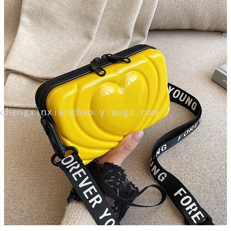 Bag Cosmetic Bag New Women's Bag Shoulder Bag Texture Ins Fashion Simple All-Match Small Square Bag Messenger Bag