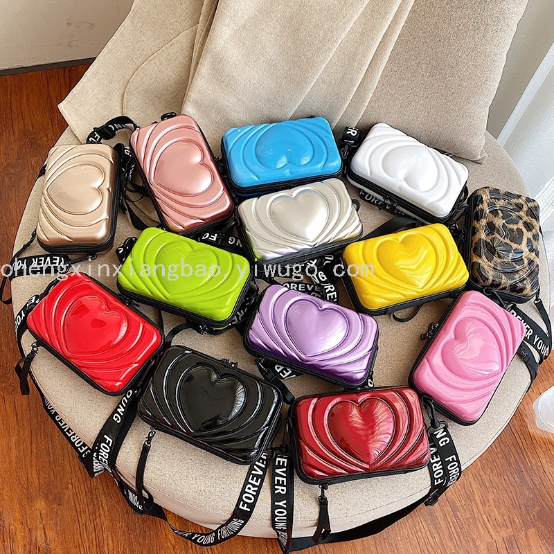 Bag Cosmetic Bag New Women's Bag Shoulder Bag Texture Ins Fashion Simple All-Match Small Square Bag Messenger Bag