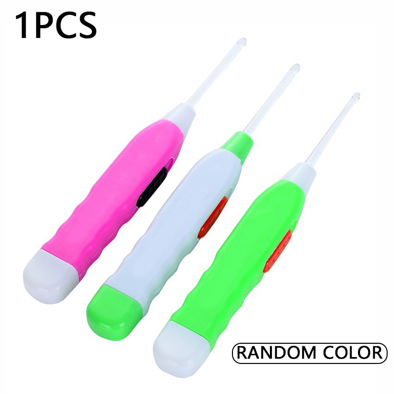 LED Lighting Ear Pick Baby Kids Safe Lighted Ear Wax Stone R LED Lighting Ear Pick Baby Kids Safe Lighted Ear Wax Stone R