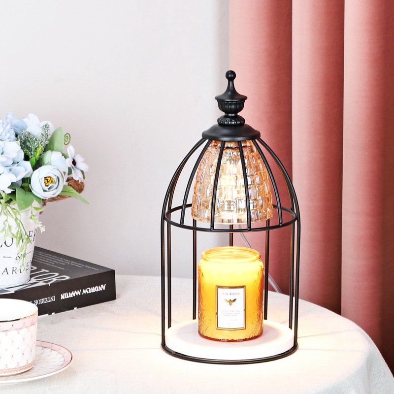 Amazon Dried Shrimp Fragrance Lamp Wax Melting Lamp Candle Essential Oil Table Lamp Bedroom Aromatherapy Furnace Machine Candle Melting Essential Oil Wax Melting Lamp