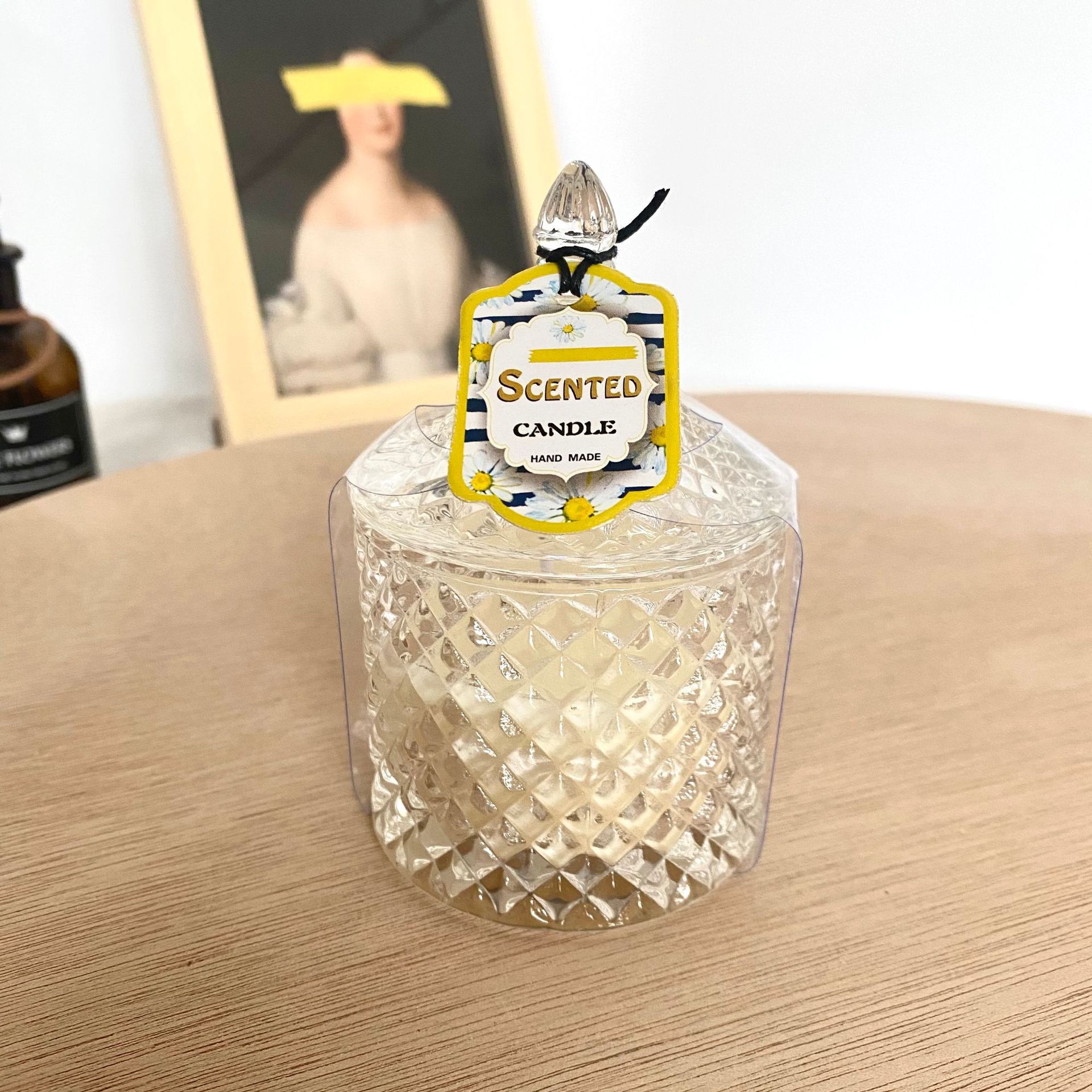 Niche Transparent Glass Cup Essential Oil Fragrance Candle DIY Valentine's Day Gift Hotel Indoor Incense Niche Transparent Glass Cup Essential Oil Fragrance Candle DIY Valentine's Day Gift Hotel Indoor Incense