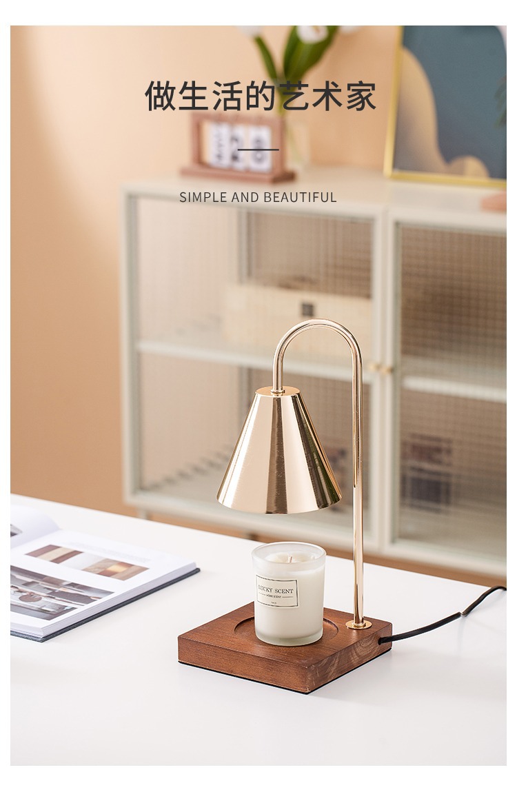 Fragrance Lamp Melting Wax Lamp Fragrance Essential Oil Melting Candle Melting Candle Lamp Bedroom Bedside Wooden Small Night Lamp Atmosphere Table Lamp Fragrance Lamp Melting Wax Lamp Fragrance Essential Oil Melting Candle Melting Candle Lamp Bedroom Bedside Wooden Small Night Lamp Atmosphere Table Lamp