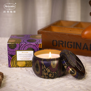 DIY Velvet Mori Style Aromatherapy Candle Ins Creative Style Candle Custom Smoke-Free Soy Wax Fragrance Candle Hotel Style