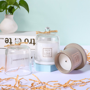 DIY Velvet Mori Style Aromatherapy Candle Ins Creative Style Candle Custom Smoke-Free Soy Wax Fragrance Candle Hotel Style