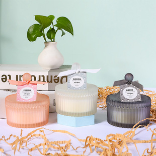 DIY Velvet Mori Style Aromatherapy Candle Ins Creative Style Candle Custom Smoke-Free Soy Wax Fragrance Candle Hotel Style