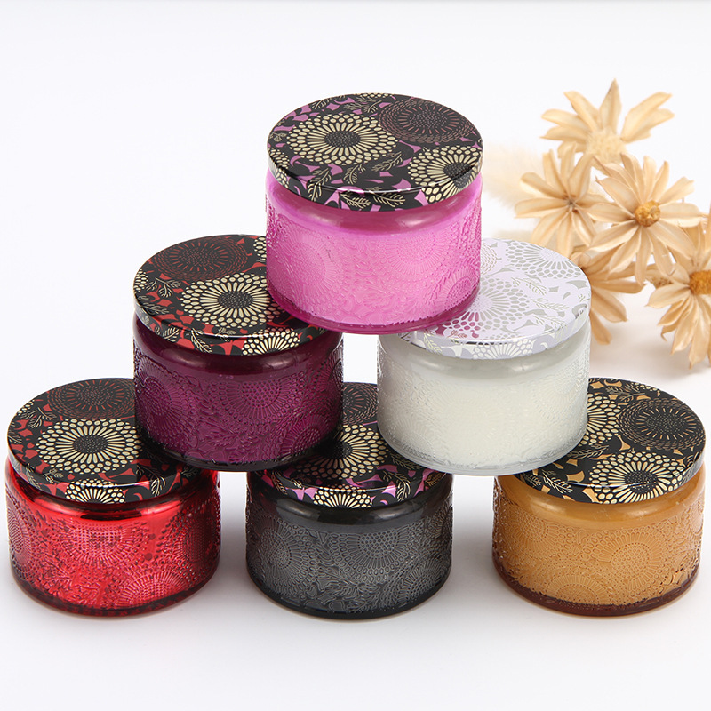 Factory Aromatherapy Candle Soy Wax Glass Candle Wedding Proposal Birthday Fragrance Candle Custom Wholesale