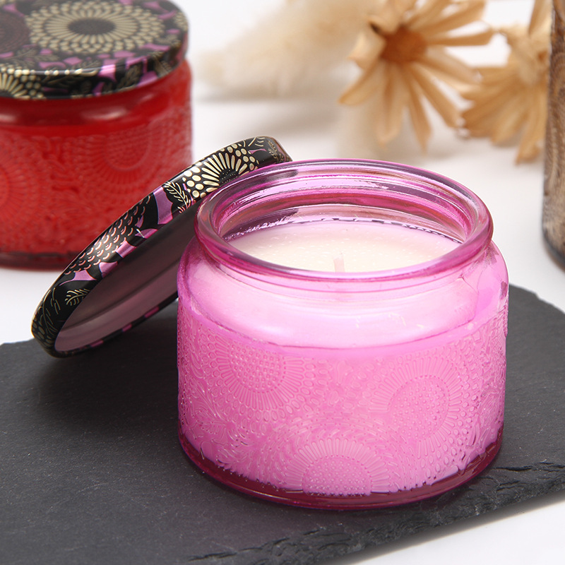 Factory Aromatherapy Candle Soy Wax Glass Candle Wedding Proposal Birthday Fragrance Candle Custom Wholesale