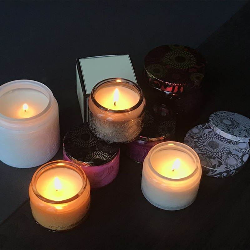 Factory Aromatherapy Candle Soy Wax Glass Candle Wedding Proposal Birthday Fragrance Candle Custom Wholesale