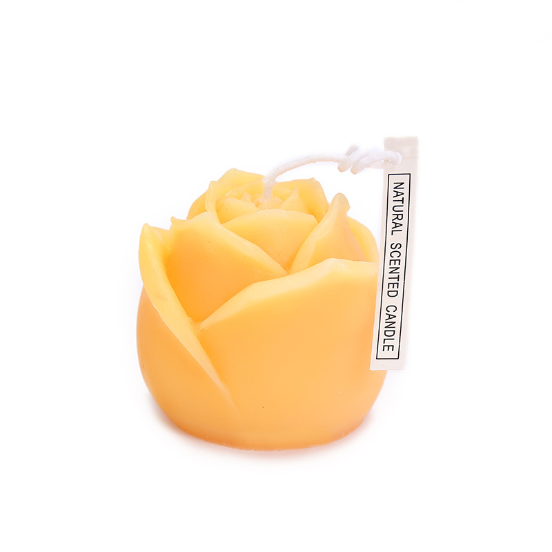 Tulip Candlestick Candle Light Home Ornaments Hotel Fragrance Aromatherapy Romantic Ins Style Atmosphere Gift