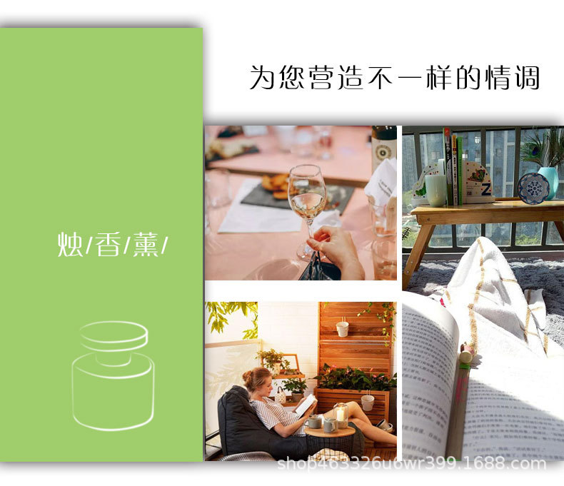 Dried Soy Wax Flower Fragrance Candle Wedding Gift Preserved Fresh Flower Fragrance Long Organic Essence Oil Incense Candle