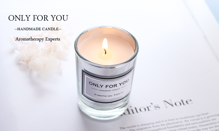 New Generation American Brand Uncovered Electroplating Gift Glass Candlestick Soy Wax Fragrance Aromatherapy Candle Gift New Generation American Brand Uncovered Electroplating Gift Glass Candlestick Soy Wax Fragrance Aromatherapy Candle Gift