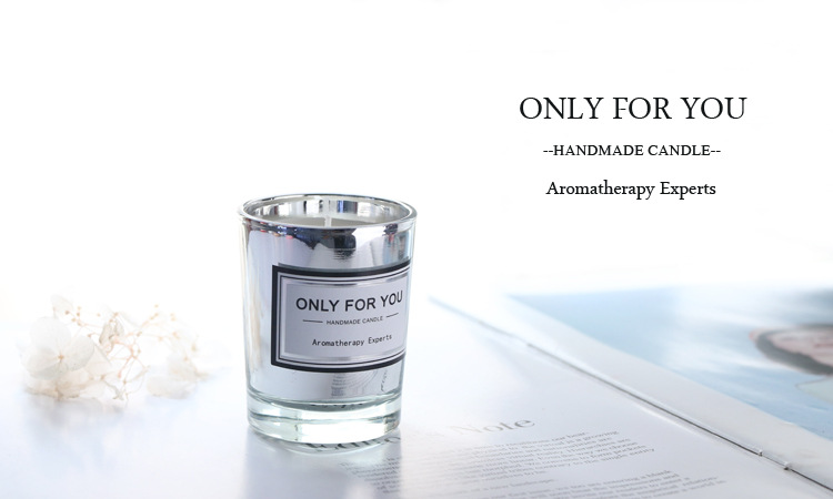 New Generation American Brand Uncovered Electroplating Gift Glass Candlestick Soy Wax Fragrance Aromatherapy Candle Gift New Generation American Brand Uncovered Electroplating Gift Glass Candlestick Soy Wax Fragrance Aromatherapy Candle Gift