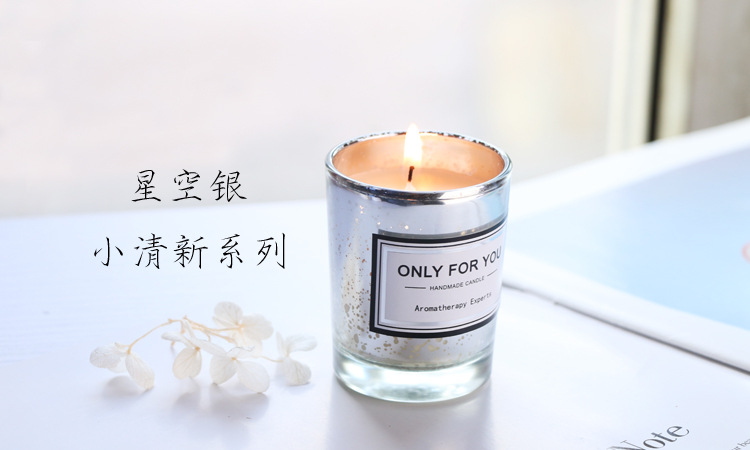 New Generation American Brand Uncovered Electroplating Gift Glass Candlestick Soy Wax Fragrance Aromatherapy Candle Gift New Generation American Brand Uncovered Electroplating Gift Glass Candlestick Soy Wax Fragrance Aromatherapy Candle Gift