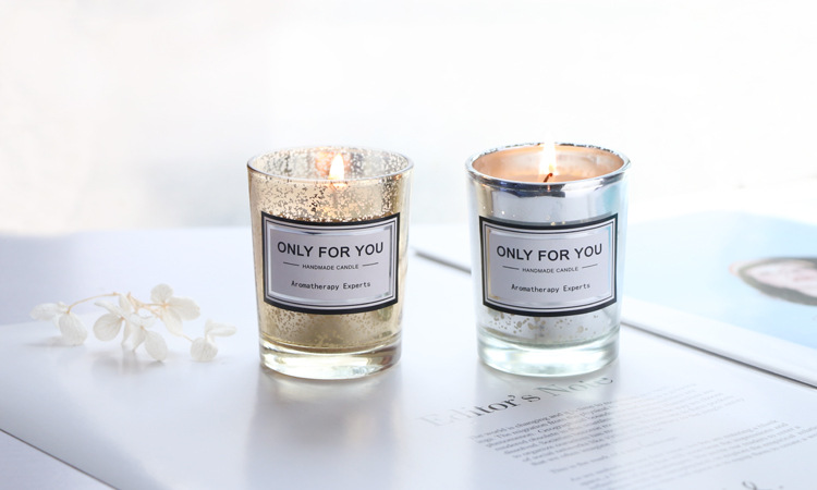 New Generation American Brand Uncovered Electroplating Gift Glass Candlestick Soy Wax Fragrance Aromatherapy Candle Gift New Generation American Brand Uncovered Electroplating Gift Glass Candlestick Soy Wax Fragrance Aromatherapy Candle Gift