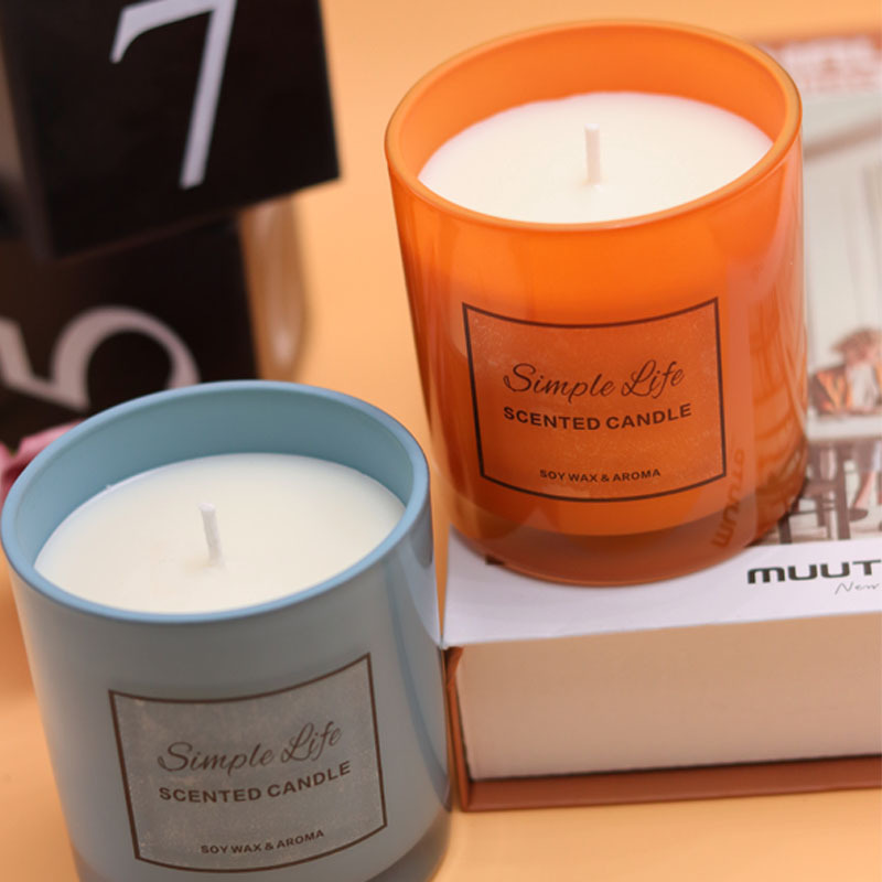 Neutral Packaging Fragrance Candle Essential Oil Aromatherapy Candle Romantic Fragrance Soothing Spirit Incense Candle Cup Gift Neutral Packaging Fragrance Candle Essential Oil Aromatherapy Candle Romantic Fragrance Soothing Spirit Incense Candle Cup Gift