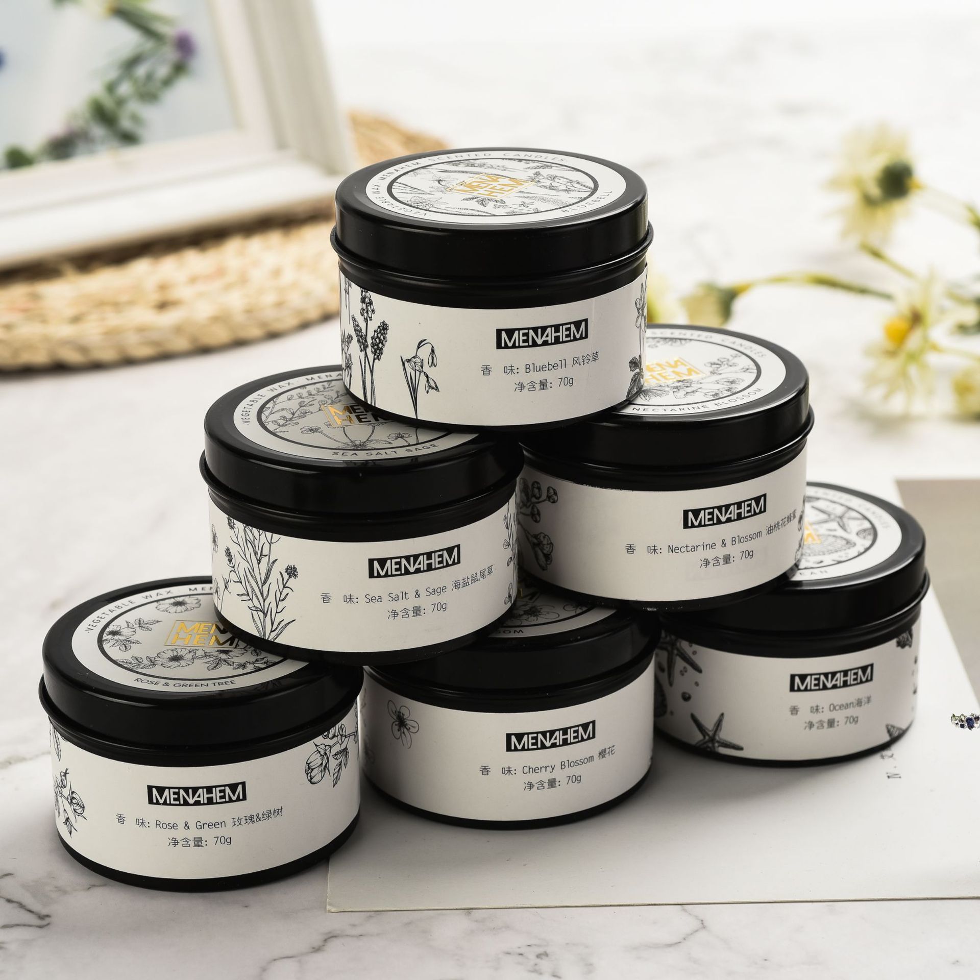 Black Iron Can Aromatherapy Candle Smoke-Free Soy Wax Fragrance with Hand Gift Tinplate Can Romantic Atmosphere Soy Wax Black Iron Can Aromatherapy Candle Smoke-Free Soy Wax Fragrance with Hand Gift Tinplate Can Romantic Atmosphere Soy Wax