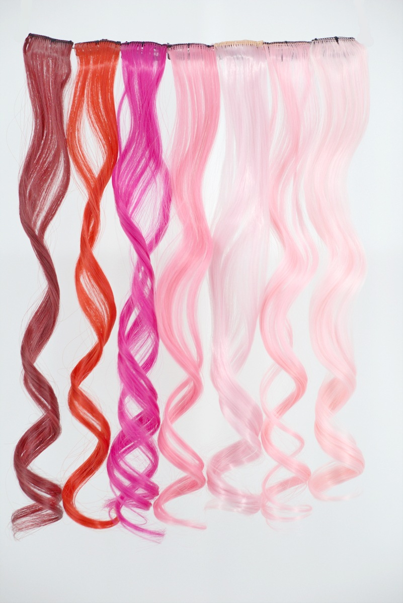 Seamless One Clip Curly Hair Hair Extension One Piece One Card Long Roll Chemical Fiber Hair Wig Female Foreign Trade Seamless One Clip Curly Hair Hair Extension One Piece One Card Long Roll Chemical Fiber Hair Wig Female Foreign Trade