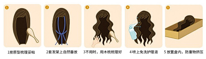 Internet Celebrity Wig Female Long Curly Hair Big Wave Thin Air Bangs Hairstyle Realistic Wig Sheath Full-Head Wig Wholesale Wigs