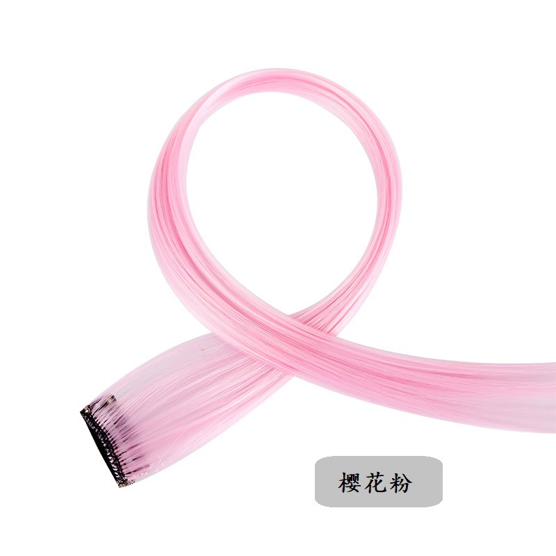 Color Wig Set Hanging Ear Dyed Long Straight Hair Clip Wig Set Color Hair Extension Hanging Ear Dyed Wig Set Color Wig Set Hanging Ear Dyed Long Straight Hair Clip Wig Set Color Hair Extension Hanging Ear Dyed Wig Set