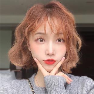 Color EarHanging Dyed Long Straight Hair Highlighting Gradient OnePiece Hair Extension Seamless Invisible Wig Set