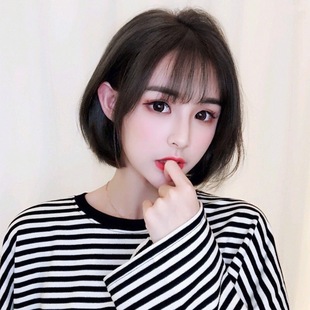 Color EarHanging Dyed Long Straight Hair Highlighting Gradient OnePiece Hair Extension Seamless Invisible Wig Set