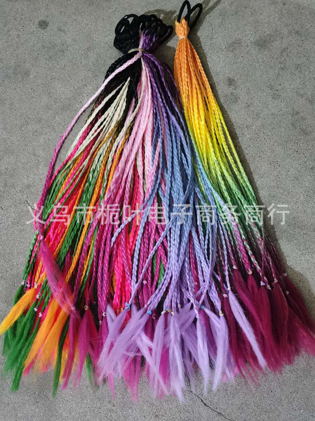Cross-Border Chemical Fiber Wig Luminous Hair Piece Ear-Hanging Dyed Color Seamless Hair Extension Hair Piece Luminous Single Piece Hairpiece Clip Wig Cross-Border Chemical Fiber Wig Luminous Hair Piece Ear-Hanging Dyed Color Seamless Hair Extension Hair Piece Luminous Single Piece Hairpiece Clip Wig