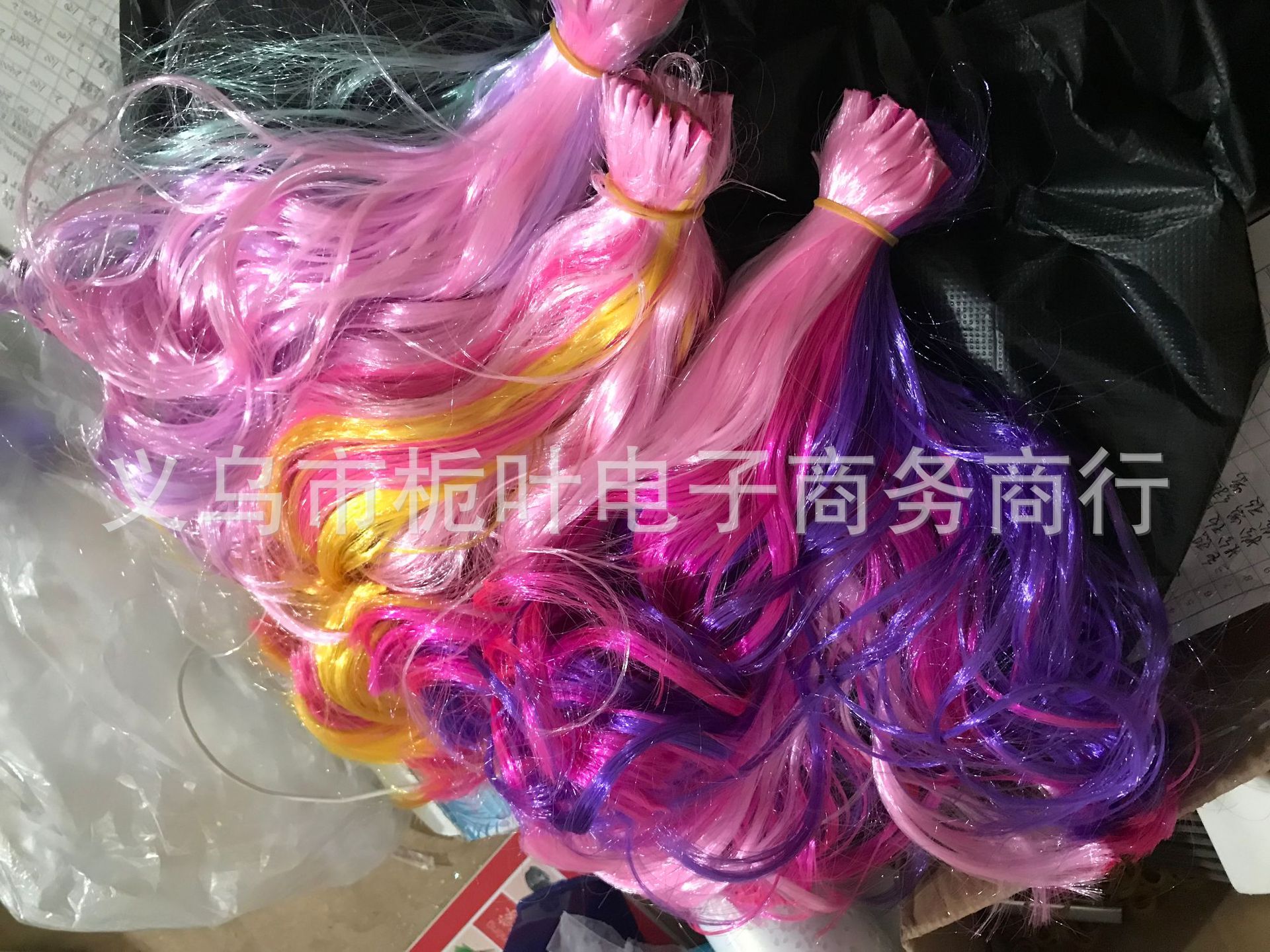 Cross-Border Chemical Fiber Wig Luminous Hair Piece Ear-Hanging Dyed Color Seamless Hair Extension Hair Piece Luminous Single Piece Hairpiece Clip Wig Cross-Border Chemical Fiber Wig Luminous Hair Piece Ear-Hanging Dyed Color Seamless Hair Extension Hair Piece Luminous Single Piece Hairpiece Clip Wig