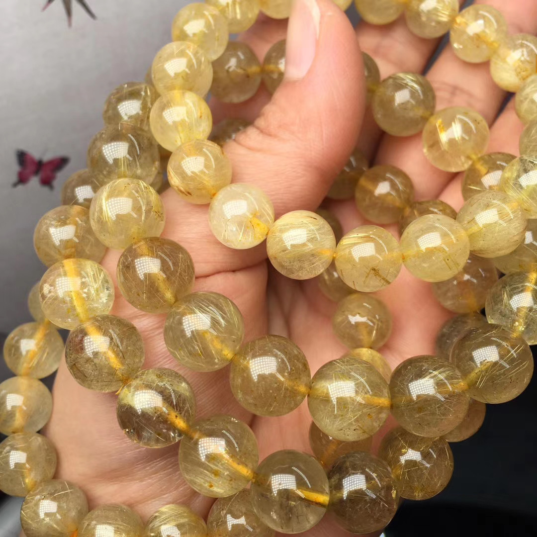 Gold Rutilated Quartz Bracelet Manufacturers Wholesale Natural Hair Crystal Bracelet Hair Thick Crystal Good Value for Money Blonde Bracelet Gold Rutilated Quartz Bracelet Manufacturers Wholesale Natural Hair Crystal Bracelet Hair Thick Crystal Good Value for Money Blonde Bracelet