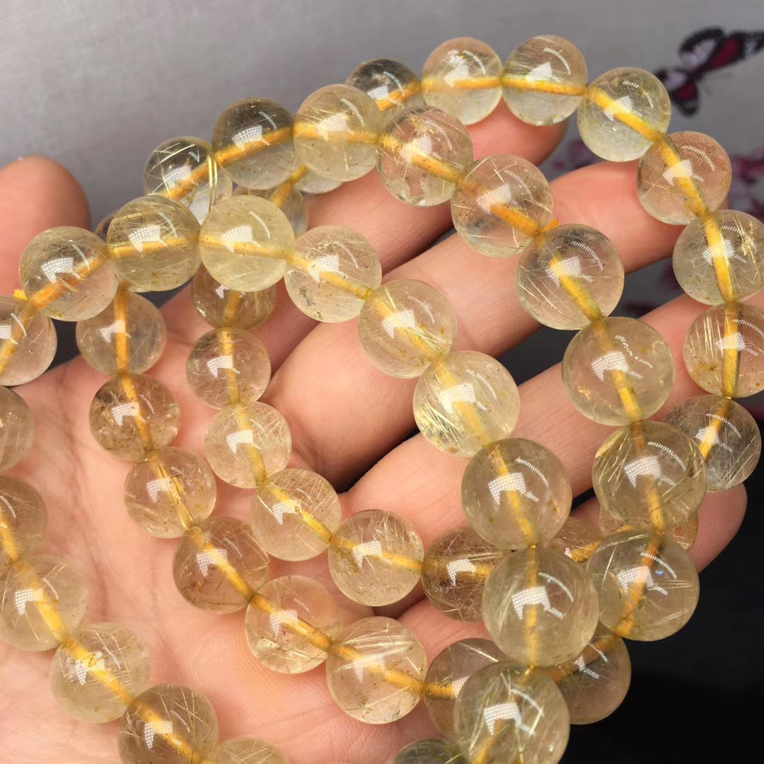 Gold Rutilated Quartz Bracelet Manufacturers Wholesale Natural Hair Crystal Bracelet Hair Thick Crystal Good Value for Money Blonde Bracelet Gold Rutilated Quartz Bracelet Manufacturers Wholesale Natural Hair Crystal Bracelet Hair Thick Crystal Good Value for Money Blonde Bracelet