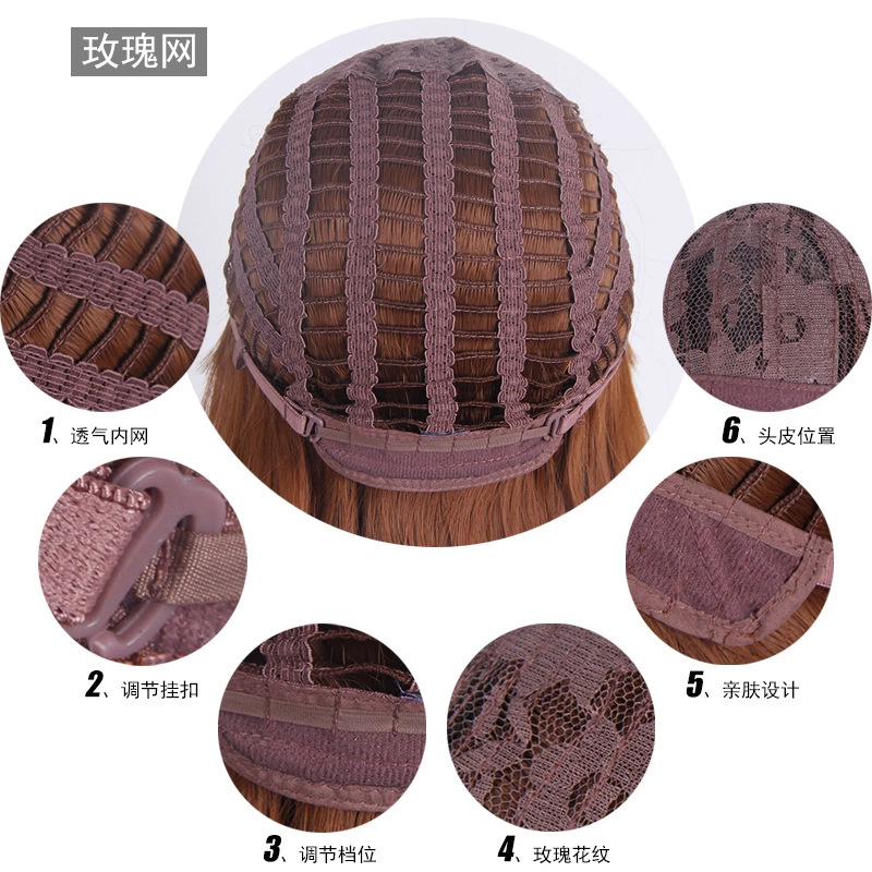 European and American hot-selling women's wigs blonde small curly chemical short curly hair cross-border supply manufacturers wholesale European and American hot-selling women's wigs blonde small curly chemical short curly hair cross-border supply manufacturers wholesale