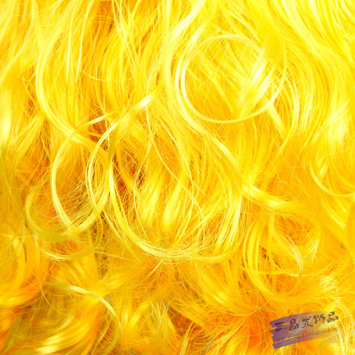 Short blonde wig wig hair long hair wig and girls