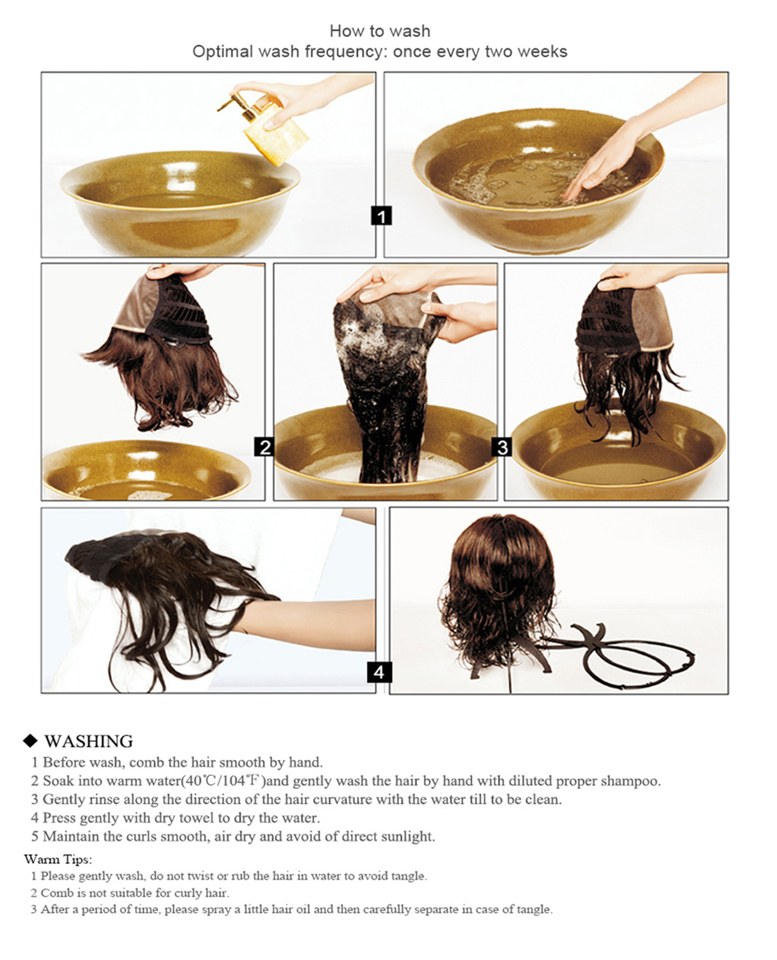 Emmor European and American Style Wig Medium Gradient Blonde Long Straight Women Wig Cosplay Party Daily Chemical Fiber Hair