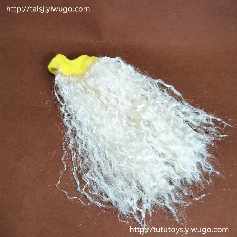 Sports head with wig fan wig river boy wig dreadlocks blonde curls wig custom made