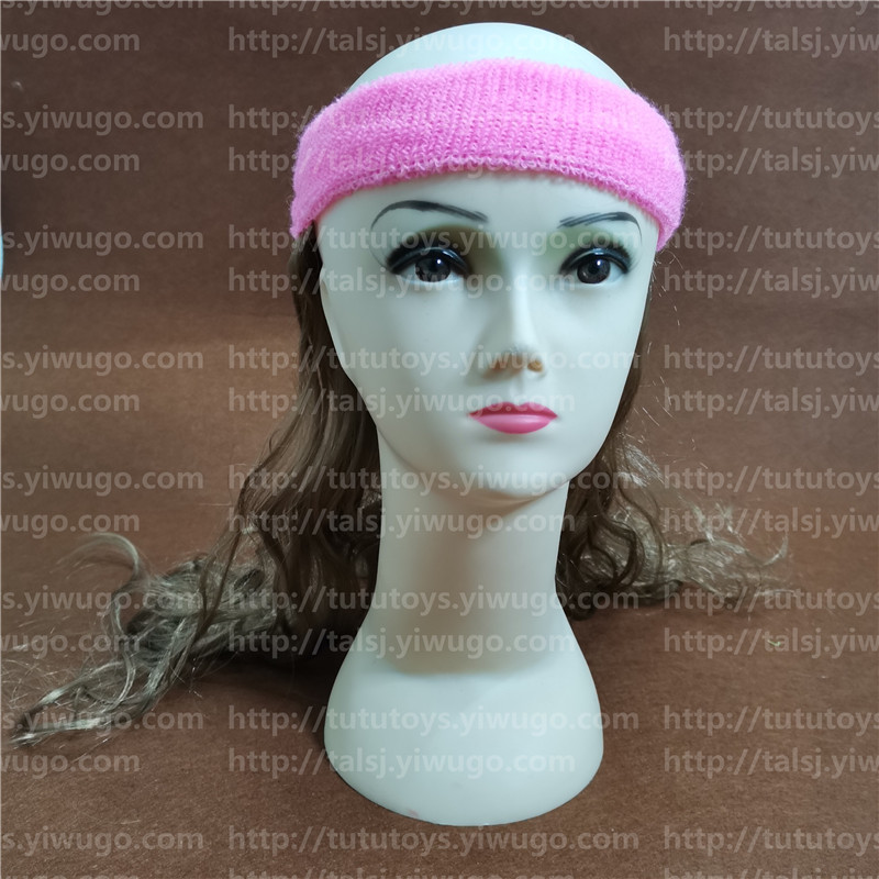 Sports head with wig fan wig river boy wig dreadlocks blonde curls wig custom made
