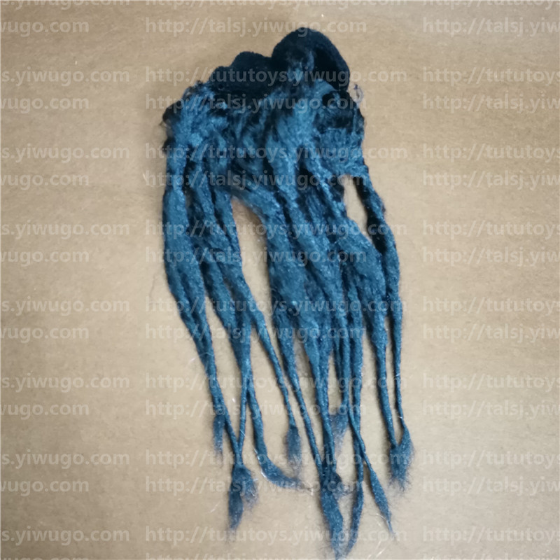 Sports head with wig fan wig river boy wig dreadlocks blonde curls wig custom made
