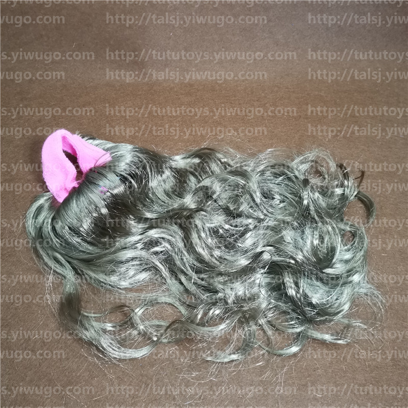 Sports head with wig fan wig river boy wig dreadlocks blonde curls wig custom made
