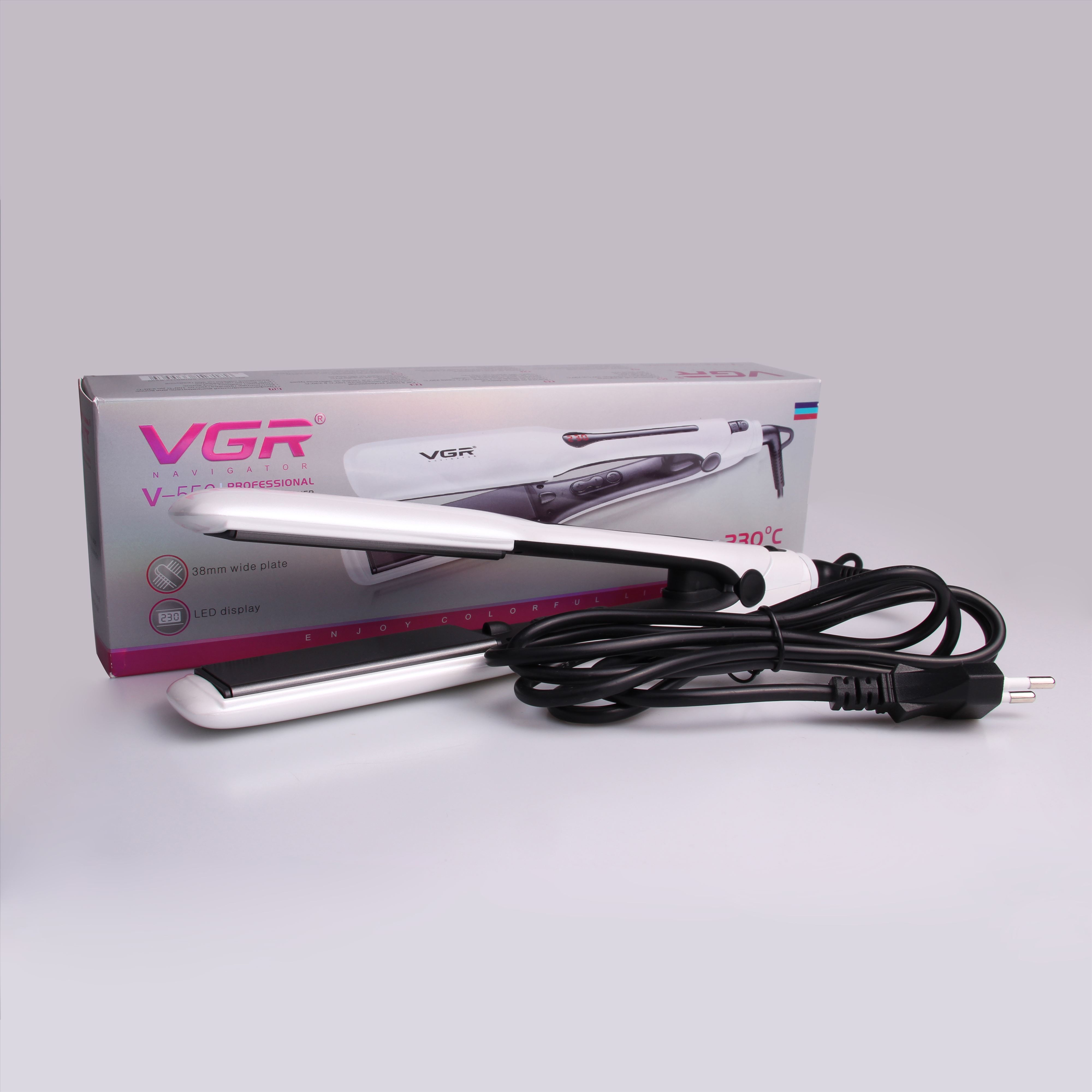 VGR hair straightener professional V-556 ceramic glaze hair VGR hair straightener professional V-556 ceramic glaze hair