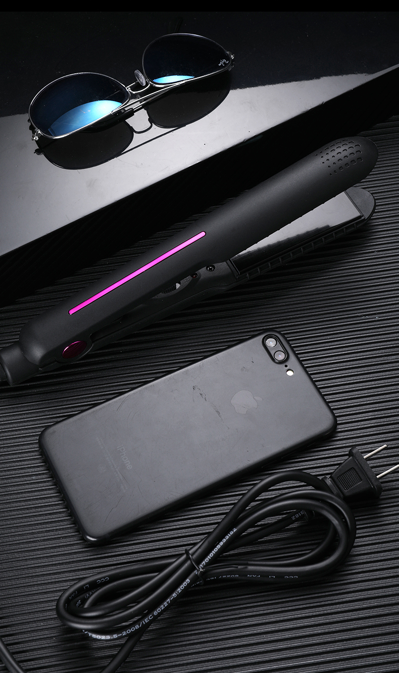 Curler Hair Straightener Straight Roll Dual-Purpose Hair Straightener Foreign Trade Wet and Dry Splint Cross-Border Hot Selling Perm Device